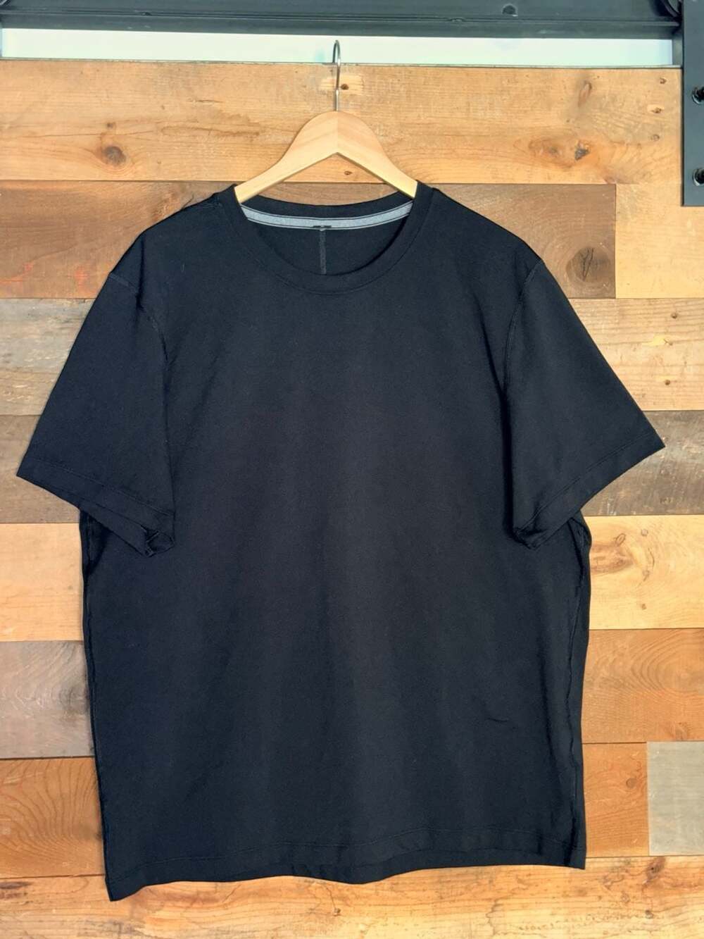 Lululemon Mens Soft Jersey Short-Sleeve Shirt Black XL 0727